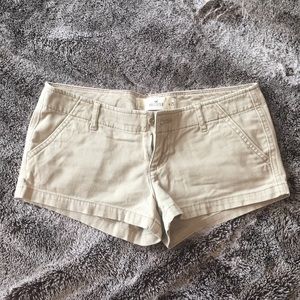 Hollister Khaki Shorts
